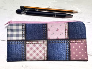 patchwork stílusú neszesszer - a táskádba