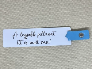 Motivációs könyvjelző