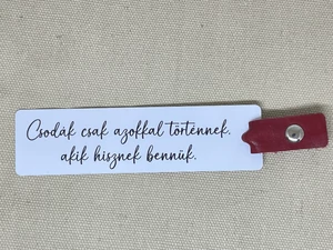 Motivációs könyvjelző