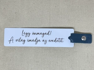 Motivációs könyvjelző