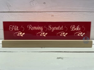 Adventi mécsestartó - Karácsony