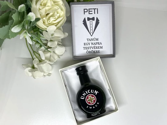 Tanúfelkérő - mini Unicum