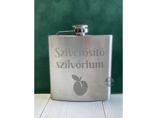 Fém flaska - szilva