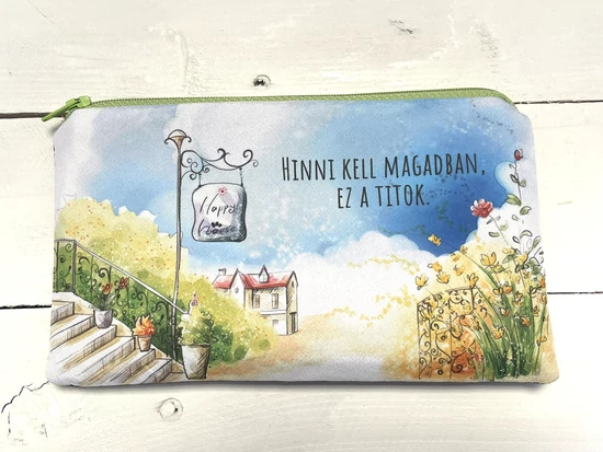 motivációs neszesszer hinni kell magadban idézettel
