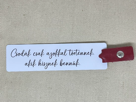 Motivációs könyvjelző