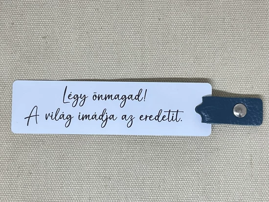 Motivációs könyvjelző
