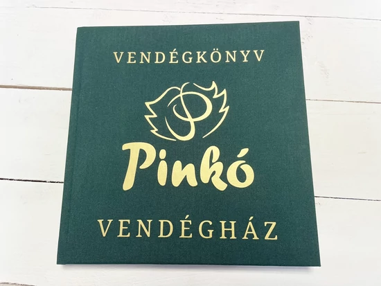 Vendégkönyv szálláshelyeknek/vendégházaknak
