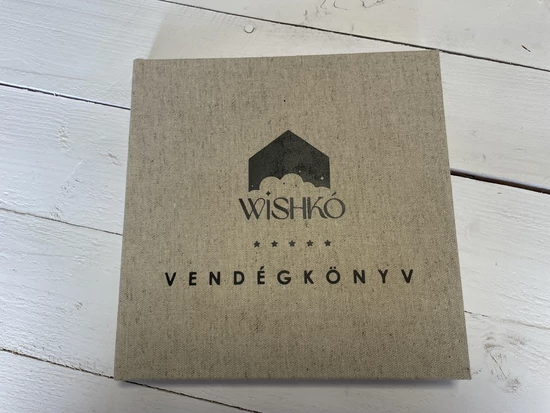 Vendégkönyv szálláshelyeknek/vendégházaknak