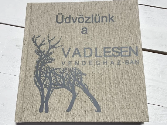Vendégkönyv szálláshelyeknek/vendégházaknak