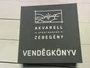 Kép 1/3 - Vendégkönyv szálláshelyeknek/vendégházaknak